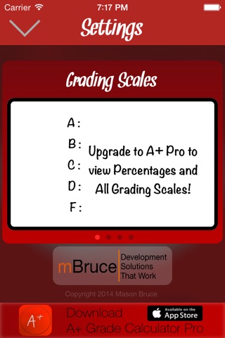 A+ Grade Calculator Lite screenshot 4