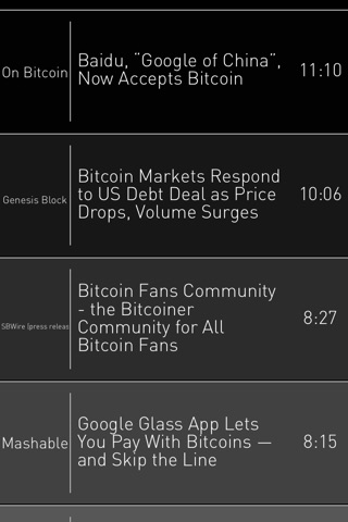 ZeroBlock - Real-Time Bitcoin Ticker and Bitcoin News Tracker screenshot 2