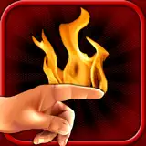 Draw with FIRE! Burn something with your FINGERS!! - Icône de l’app