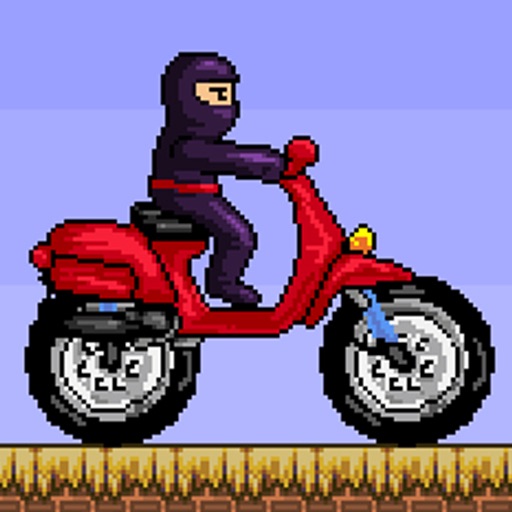 Ninja Race - Motorcross game iOS App