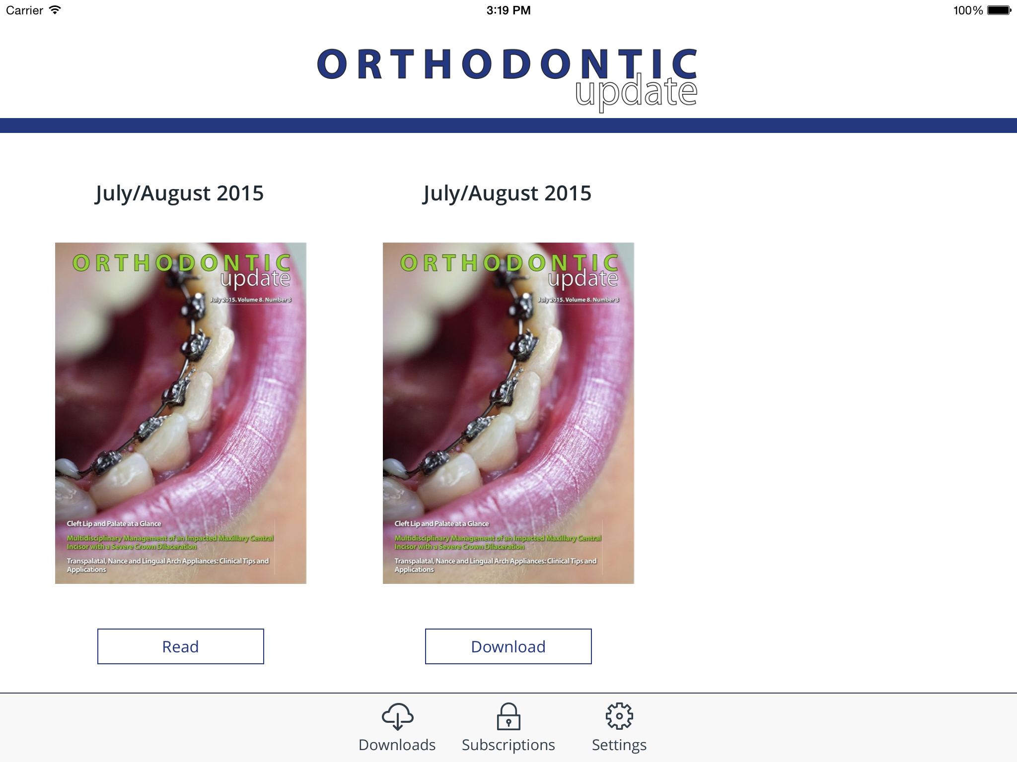 Orthodontic Update