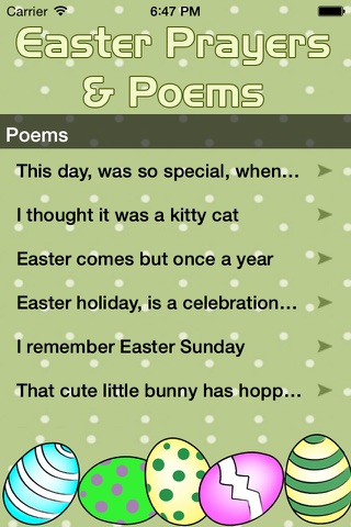 Easter Prayers & Poems screenshot 2