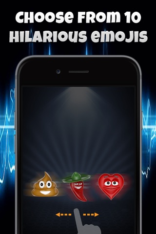 Talking Emoji Voice Changer Free - Crazy Helium Booth Fake Modifier Generator screenshot 3