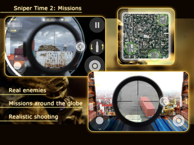 ‎Sniper Time 2: Missions Screenshot