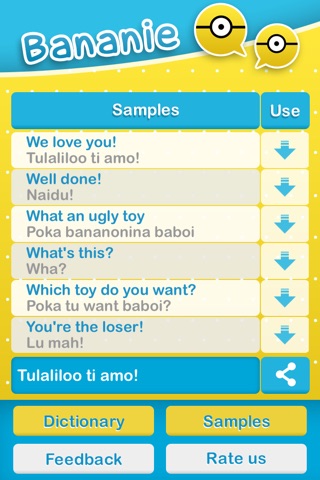 Bananie - Share status with Banana language screenshot 4