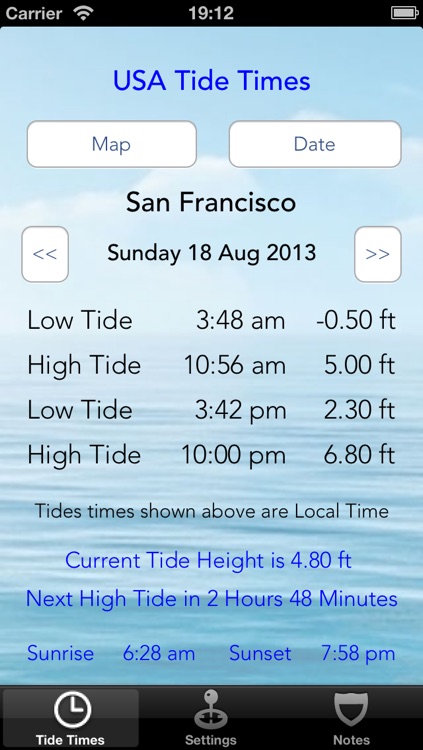 USA Tide Times
