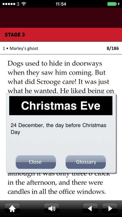 A Christmas Carol: Oxford Bookworms Stage 3 Reader (for iPhone)