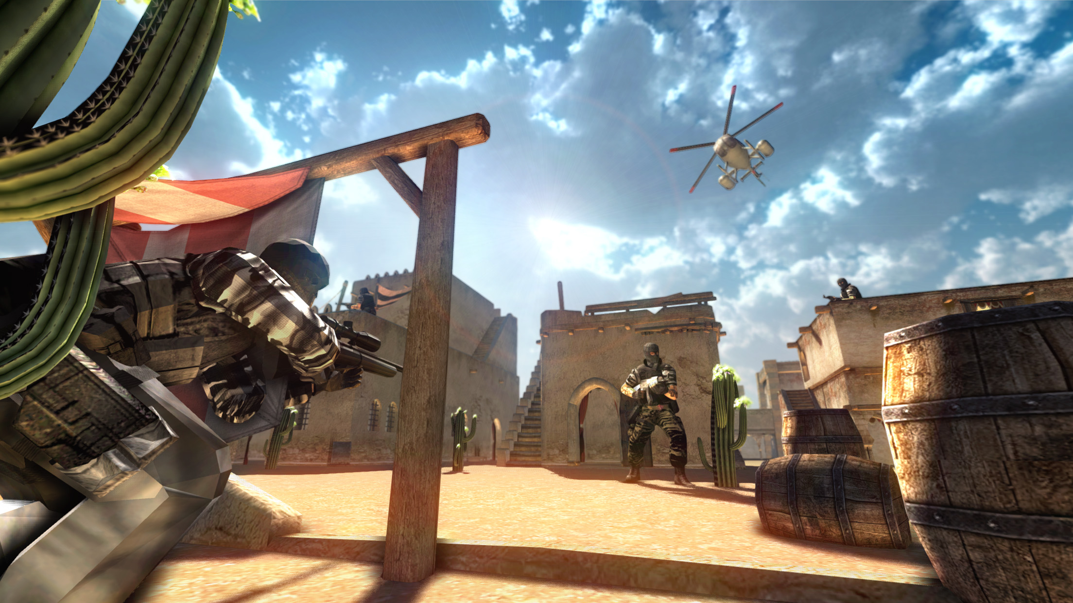 Army Shield Sniper War Free