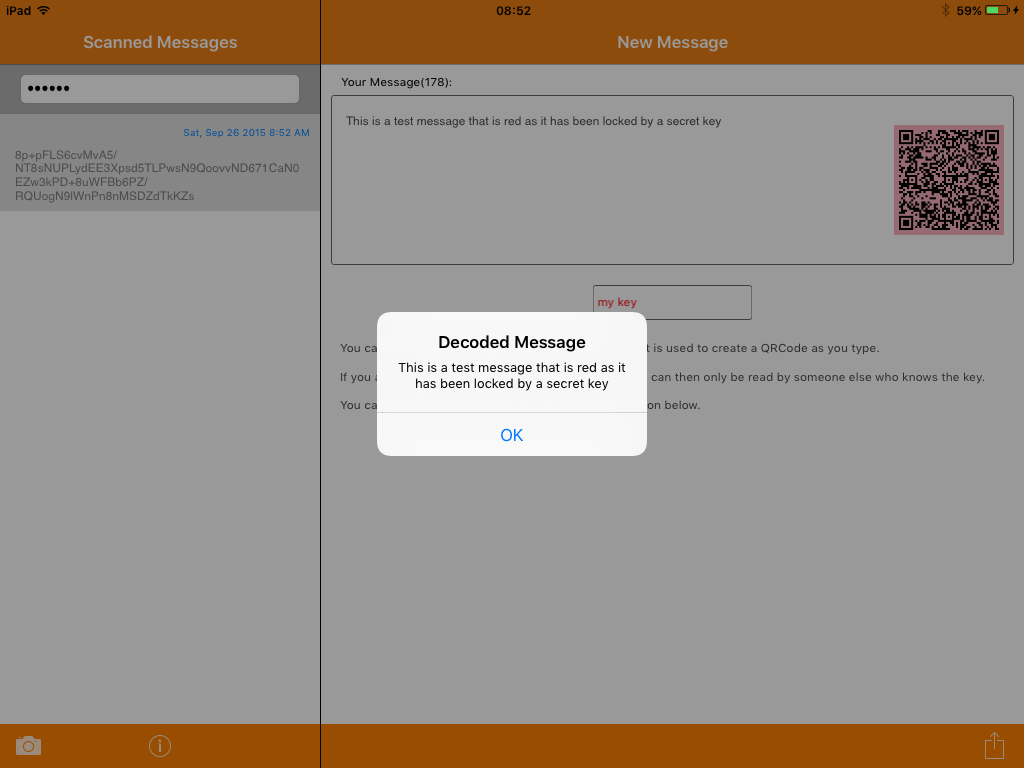 QRSecret screenshot 6