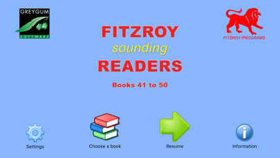 Fitzroy Readers Books 41 to 50 Screenshot
