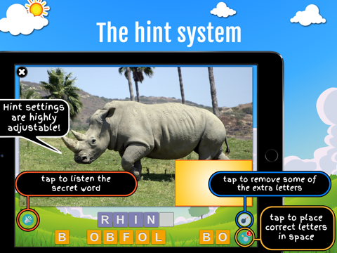 Screenshot #6 pour Guess & Spell Animals LITE