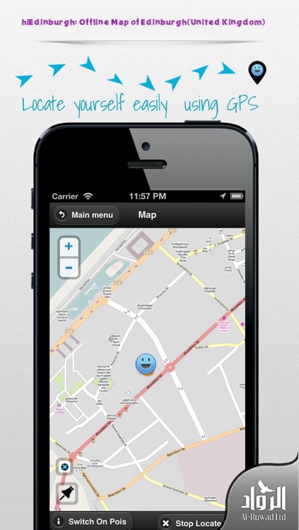 hiEdinburgh: Offline Map of Edinburgh (United Kingdom)
