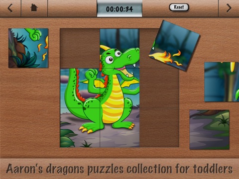 Aaron's dragons puzzles collection for toddlers screenshot 4