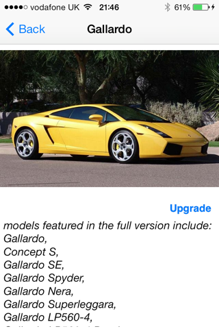 Lamborghini Cars LITE screenshot 4