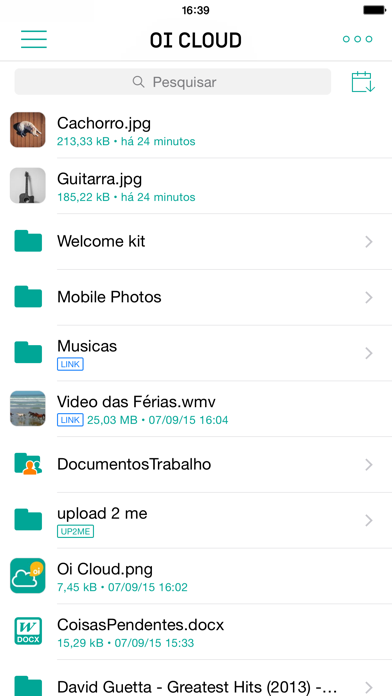 Screenshot #1 pour Oi Cloud