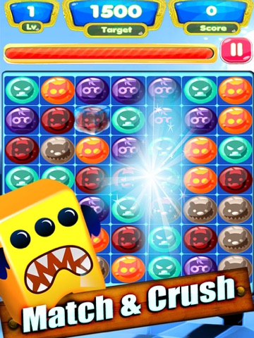 Monster Marble Blast Mania : Free Candy Match puzzle game iPad screenshot