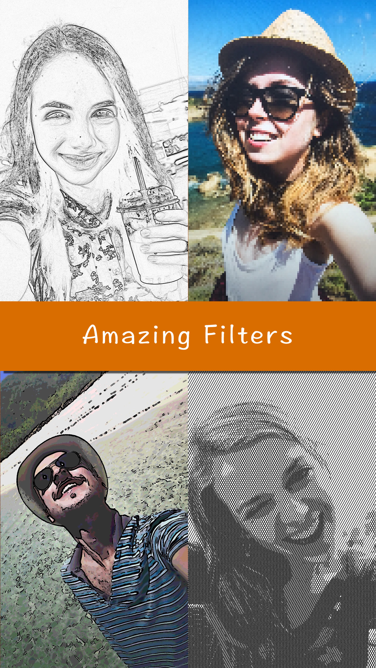 Selfie Drawing Camera