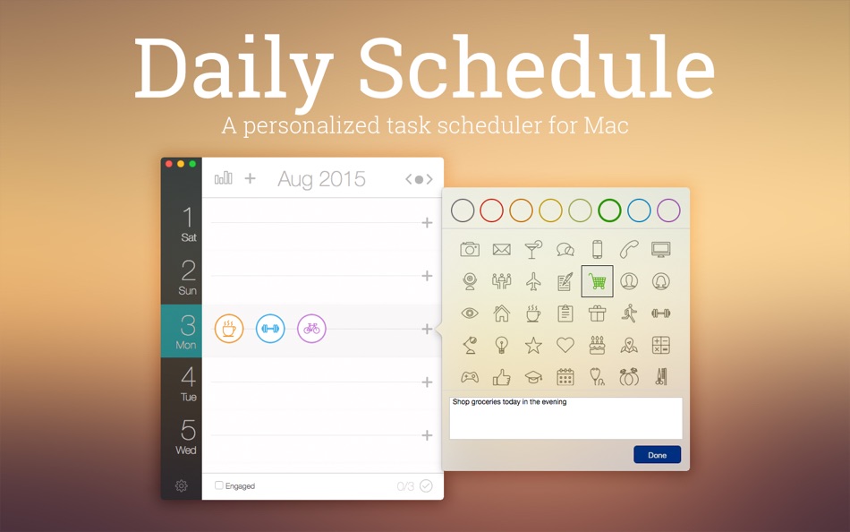 Daily Schedule - 1.2 - (macOS)
