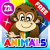 First Words School Adventure: Animals • Early Reading - Spelling, Letters and Alphabet Learning Game for Kids (Toddlers, Preschool and Kindergarten) by Abby Monkey® Lite