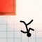 Stickman has the power to change defy gravity