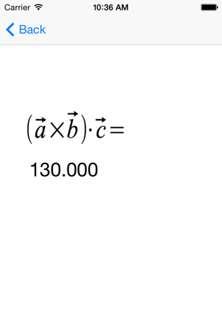 Vector calculator Math Physics screenshot 4