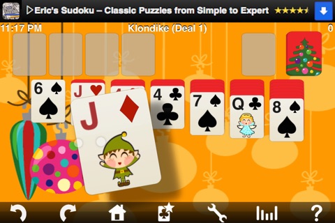 Christmas Solitaire Lite screenshot 2