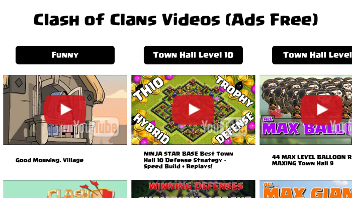 Videos for Clash of Clans - Guide Funny Tutorial