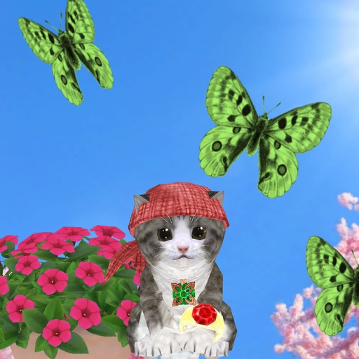 3D Talking Reading Kitten Dress Up