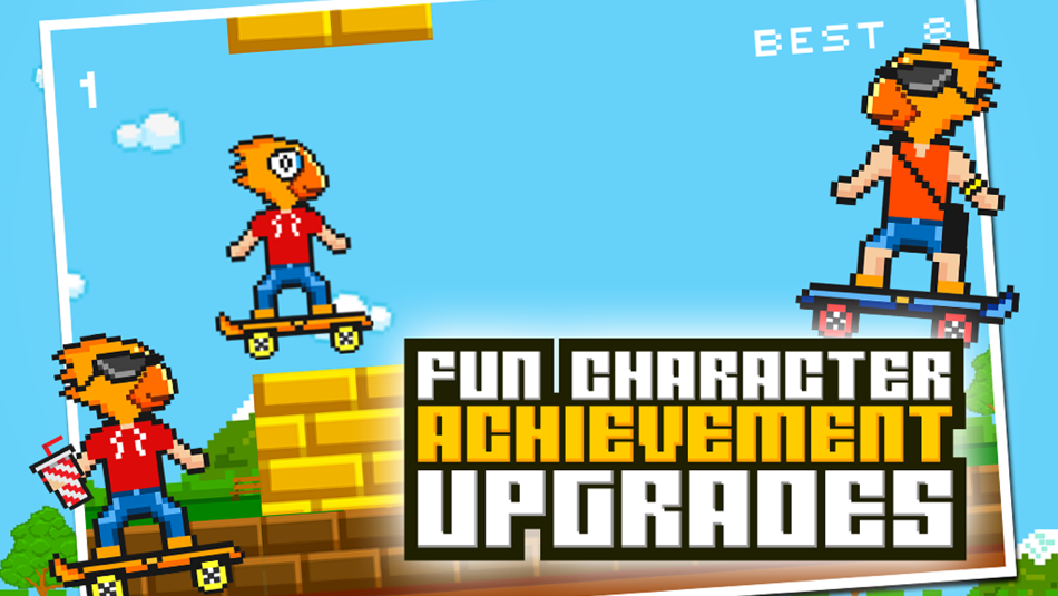 #2. Action Skater: Tiny Hawk (iOS) 由: 12 POINT APPS LLC