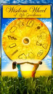 wisdom wheel of life guidance - ask the fortune telling cards for clarity & guidance iphone screenshot 1