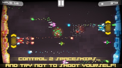 Screenshot from Twin Shooter - Invaders