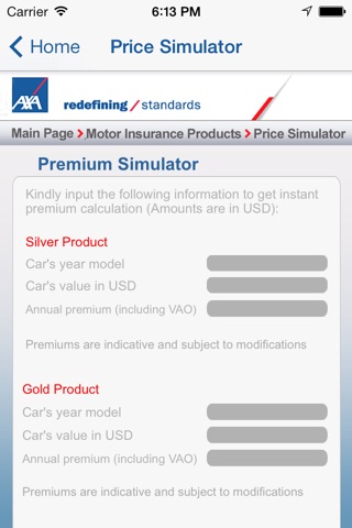 AXA Middle East SAL – Motor Insurance 1.0 screenshot 4