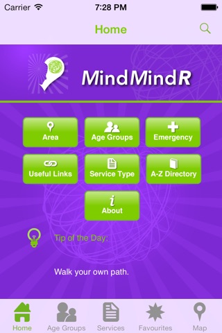 MindMindR Directory of Mental Health Services for South Dublin County screenshot 2