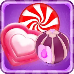 Sugar Sweet Crunch - Race and Match 3 Puzzle Blast game app icon