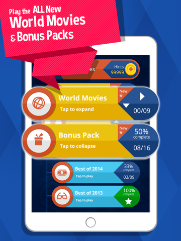 Movie Quiz - Guess the Films! iPad screenshot 4 - Games app