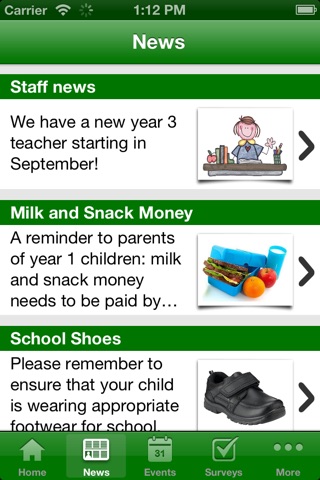 Malton Primary School screenshot 2