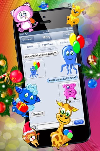 Emoji Color Message screenshot 2