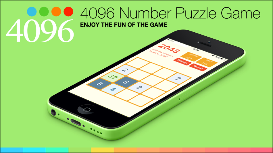 #1. Play Number Game 4096 (iOS) 由: LI HUNG WANG