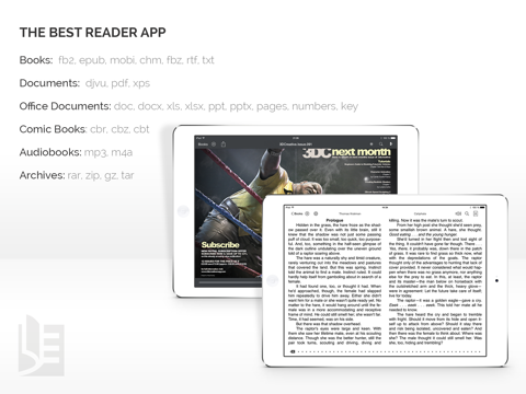 Screenshot #1 for TotalReader for iPad - The BEST eBook reader for epub, fb2, pdf, djvu, mobi, rtf, txt, chm, cbz, cbr