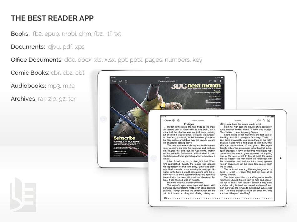 TotalReader for iPad - The BEST eBook reader for epub, fb2, pdf, djvu, mobi, rtf, txt, chm, cbz, cbr - 3.8.5 - (iOS)