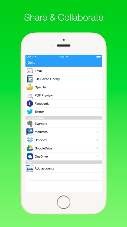 iScanPDF Free - PDF Scanner, Scan document upload to MultiCloud screenshot-3