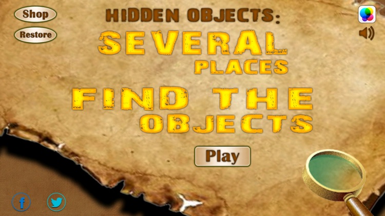 Several Places Hidden Object