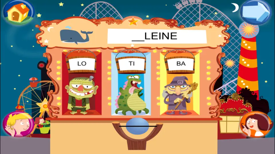 Capture d'écran de Jeux Pour Lire Avec Sami Et Julie Lite, Pour IPad sur iPhone 4