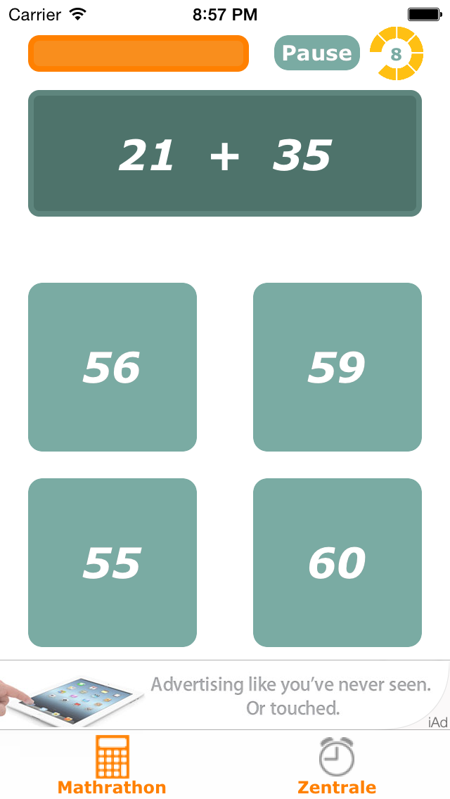 Screenshot #3 pour Mathrathon
