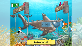 Deutsch und Mathe 2. Klasse: Emil & Pauline in der Tiefsee - Rechnen und Lesen für die Grundschule screenshot