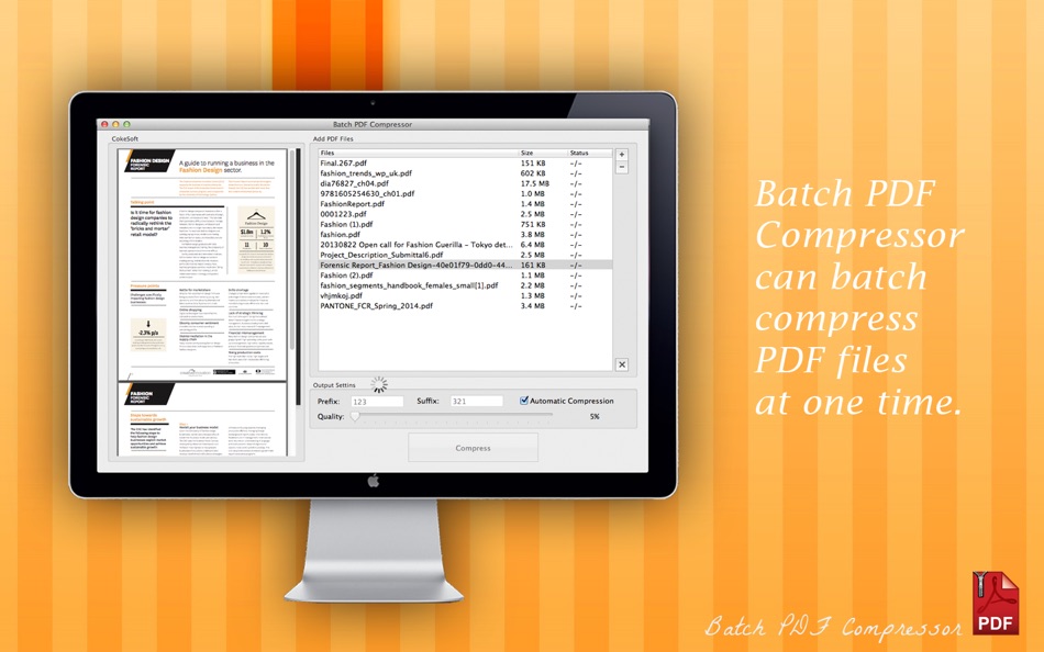 Batch PDF Compressor - 1.9 - (macOS)