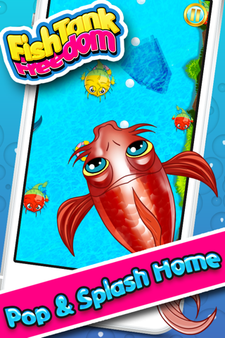 A Fish-Tank Freedom - Rescue from the Ocean's Water Free Kids Fishing Game screenshot 4