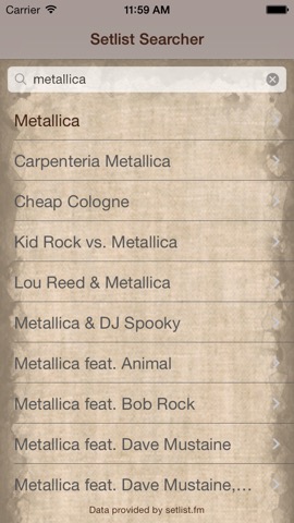 Setlist Searcherのおすすめ画像2