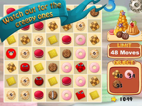 Bakery Delight - Delicious Match 3 Puzzle iPad screenshot