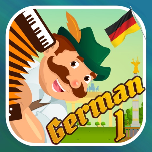 Learn German Words 1 Free: Speaking Lessons with Language Flashcards Icon